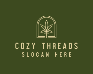 Marijuana Leaf Dispensary logo design