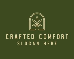 Marijuana Leaf Dispensary logo design