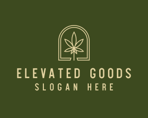 Marijuana Leaf Dispensary logo design