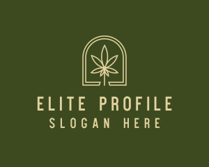 Marijuana Leaf Dispensary logo design