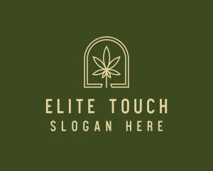 Marijuana Leaf Dispensary logo design