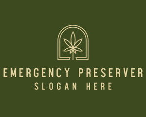 Marijuana Leaf Dispensary logo design