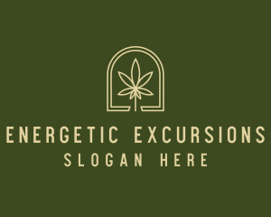 Marijuana Leaf Dispensary logo design