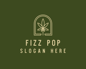 Marijuana Leaf Dispensary logo design