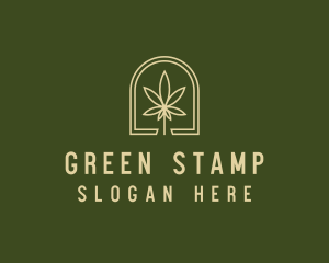 Marijuana Leaf Dispensary logo design