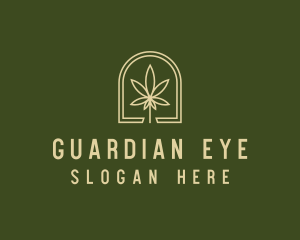 Marijuana Leaf Dispensary logo design