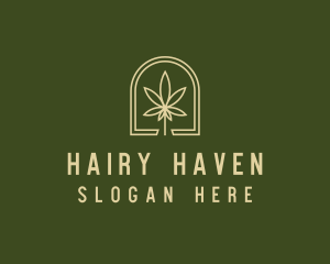 Marijuana Leaf Dispensary logo design