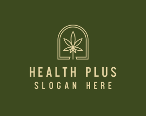 Marijuana Leaf Dispensary logo design