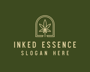 Marijuana Leaf Dispensary logo design