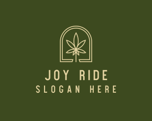 Marijuana Leaf Dispensary logo design