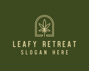 Marijuana Leaf Dispensary logo design