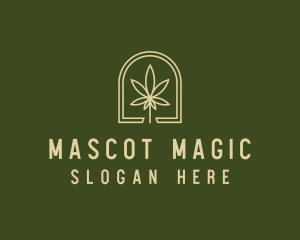 Marijuana Leaf Dispensary logo design