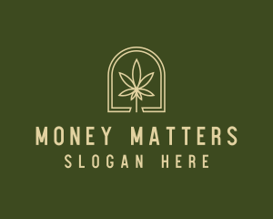 Marijuana Leaf Dispensary logo design