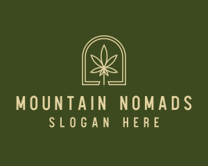 Marijuana Leaf Dispensary logo design