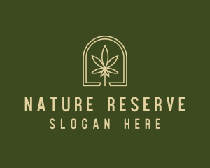 Marijuana Leaf Dispensary logo design