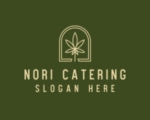 Marijuana Leaf Dispensary logo design