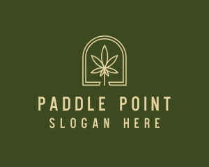 Marijuana Leaf Dispensary logo design