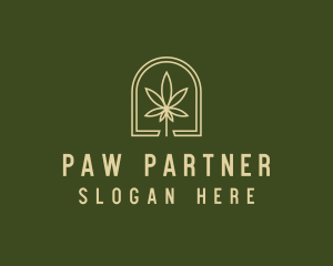 Marijuana Leaf Dispensary logo design