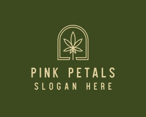 Marijuana Leaf Dispensary logo design