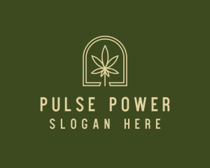 Marijuana Leaf Dispensary logo design