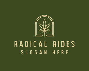 Marijuana Leaf Dispensary logo design