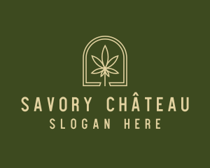 Marijuana Leaf Dispensary logo design