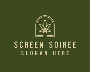 Marijuana Leaf Dispensary logo design