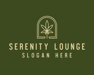 Marijuana Leaf Dispensary logo design