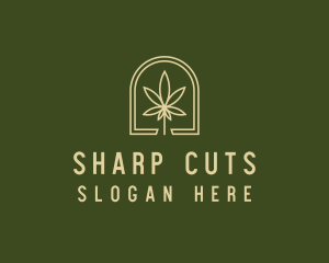 Marijuana Leaf Dispensary logo design