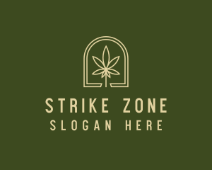 Marijuana Leaf Dispensary logo design