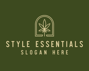 Marijuana Leaf Dispensary logo design