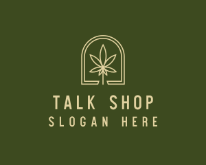 Marijuana Leaf Dispensary logo design