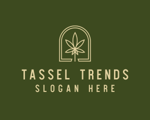 Marijuana Leaf Dispensary logo design