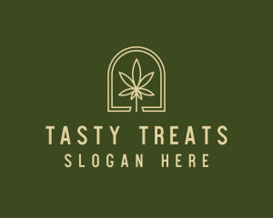 Marijuana Leaf Dispensary logo design