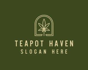 Marijuana Leaf Dispensary logo design