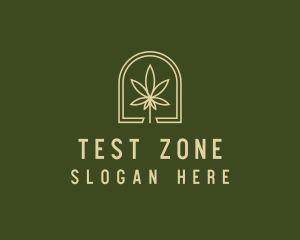 Marijuana Leaf Dispensary logo design