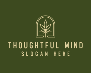 Marijuana Leaf Dispensary logo design