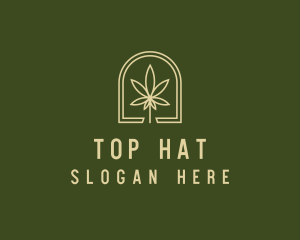 Marijuana Leaf Dispensary logo design