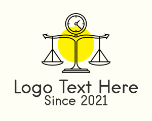 Law Firm Clock  logo