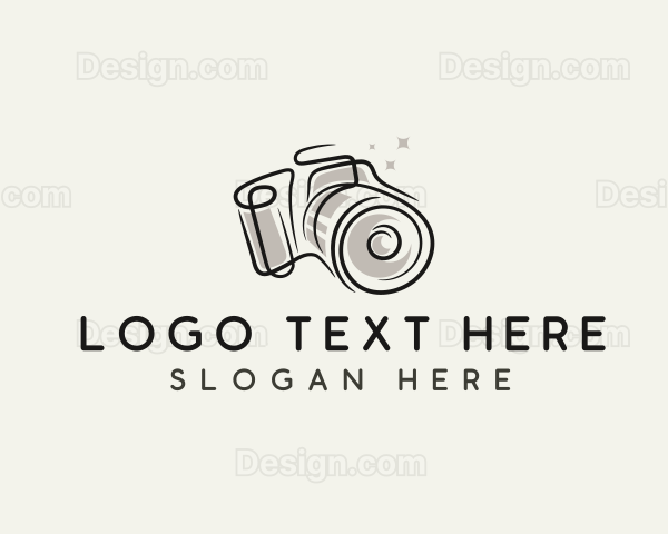 Camera Lens Photography Logo