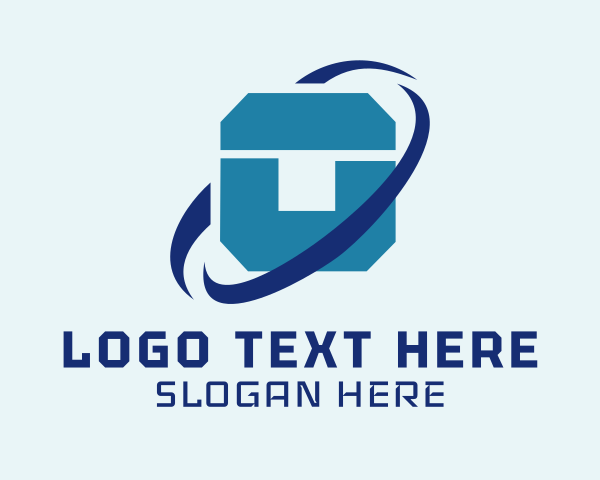 Letter O logo example 3