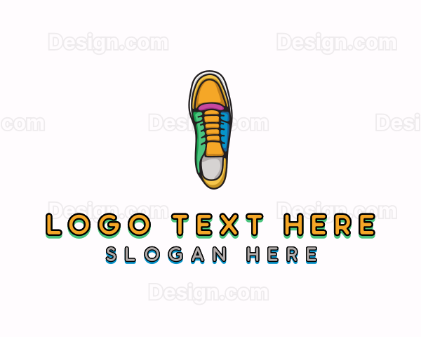 Sneaker Fashion Shoemaker Logo