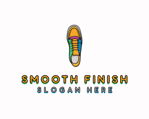 Sneaker Fashion Shoemaker Logo