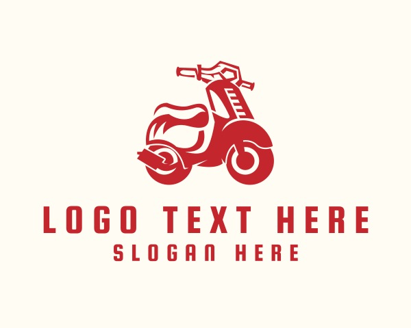 Moped logo example 1