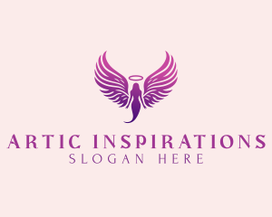 Spiritual Holy Angel logo design