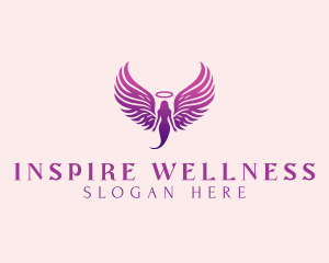 Spiritual Holy Angel logo design