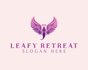 Spiritual Holy Angel logo design