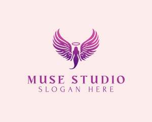 Spiritual Holy Angel logo design