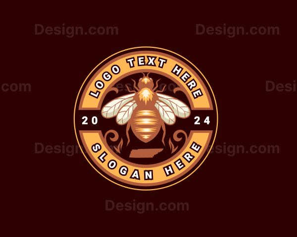 Bee Tennessee Apiary Logo