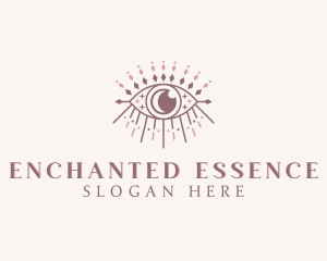 Mystical Tarot Eye logo design